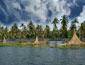 Chinese Fishing Nets In Vembanad Lake Near Cochin, Cochin, India